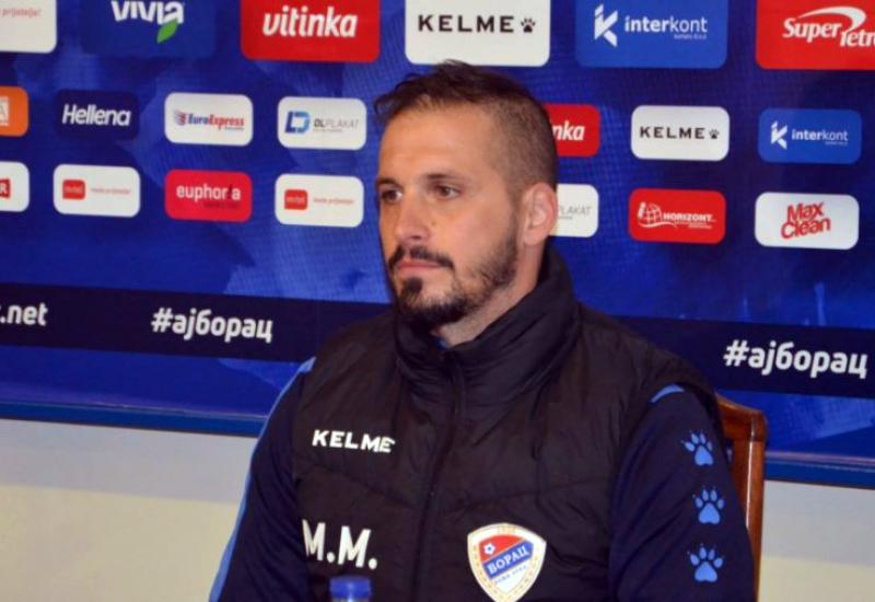 Marko Maksimović - Trener Borca pred utakmicu sa Veležom: Tenzije treba spustiti