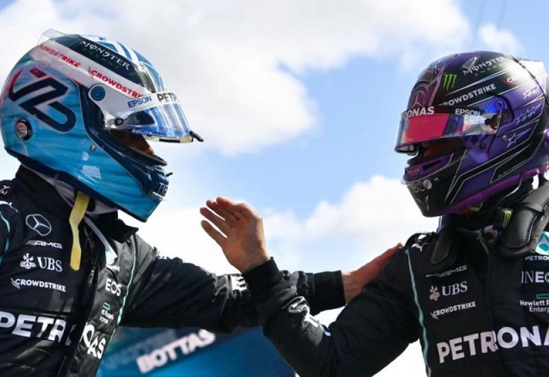 Lewis Hamilton, Valtteri Bottas - Bottasu kvalifikacije VN Portugala