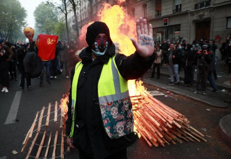 Prosvjednici su otvoreno iskazivali protivljenje  - Sukobi s policijom na ulicama Francuske