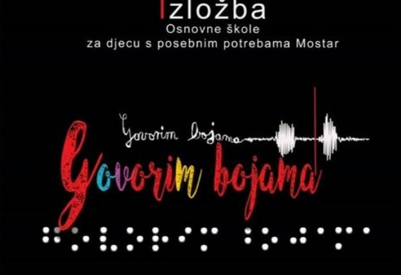 Najava izložbe Govor bojama - Govor bojama u Čapljini