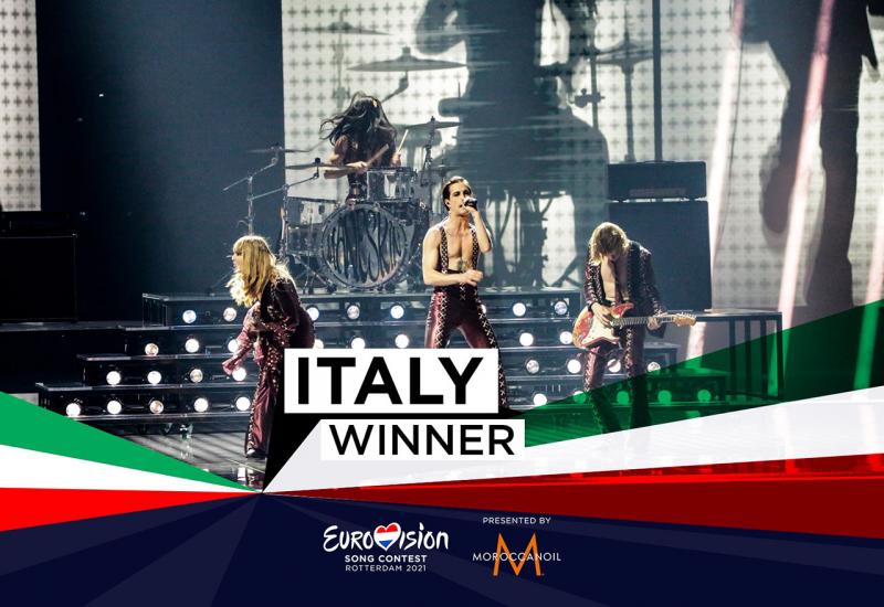 Italija pobjednik Eurosonga 2021., Srpkinje 15. mjesto