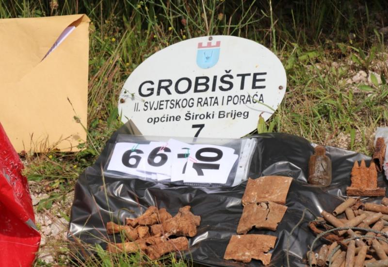 Ekshumacija grobišta Čarapovo polje na Privalju - Izvršena ekshumacija šest tijela hrvatskih vojnika na Privalju