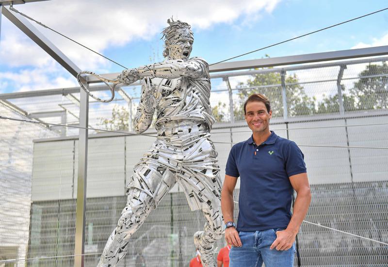 Na Roland Garrosu postavljena statua u čast Rafaela Nadala