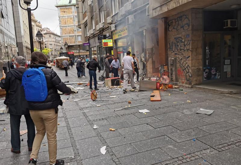 U eksploziji plinske boce u središtu Beograda ozlijeđeno pet osoba