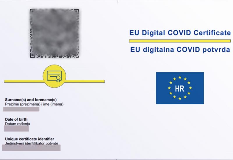 Hrvatska krenula s izdavanjem COVID putovnica