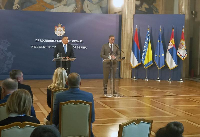 Vučić: Srbija ne bi nikad priznala smjenu Dodika