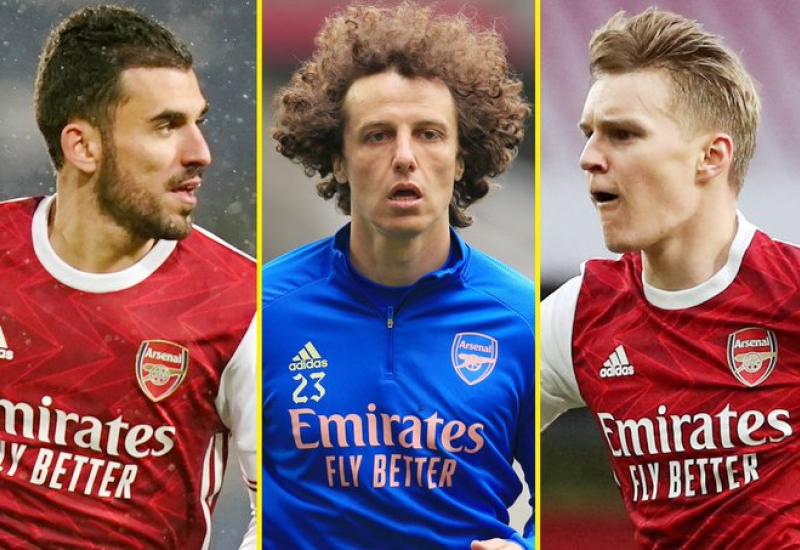 Dobro poznati igrači: Dani Ceballos , David Luiz i Martin Odegaard odlaze iz Arsenala - Topnici se riješili četvorice igrača