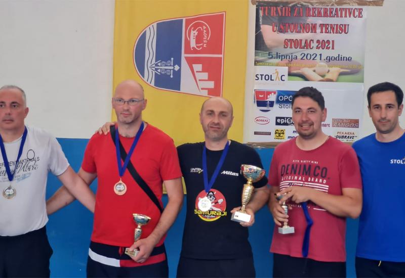Nikica Marić iz Gruda pobjednik prvog stolnoteniskog turnira za rekreativce u Stocu