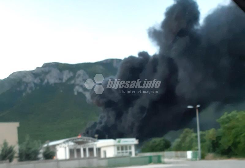  - Veliki požar u krugu JP Deponija Mostar
