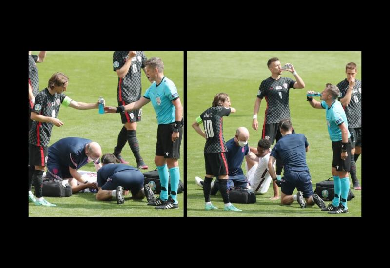 Sudac na utakmici protiv Engleske pitao Modrića za gutljaj soka