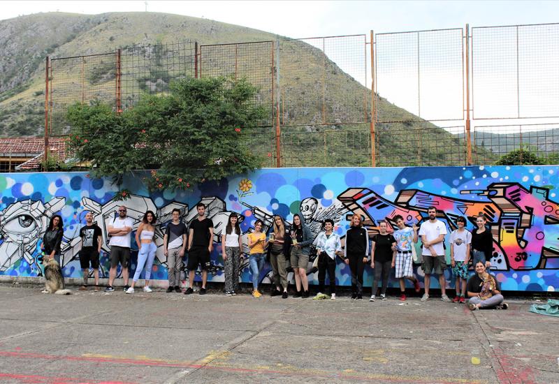 Mladi u Mostaru sudjelovali na prvoj Graffiti radionici