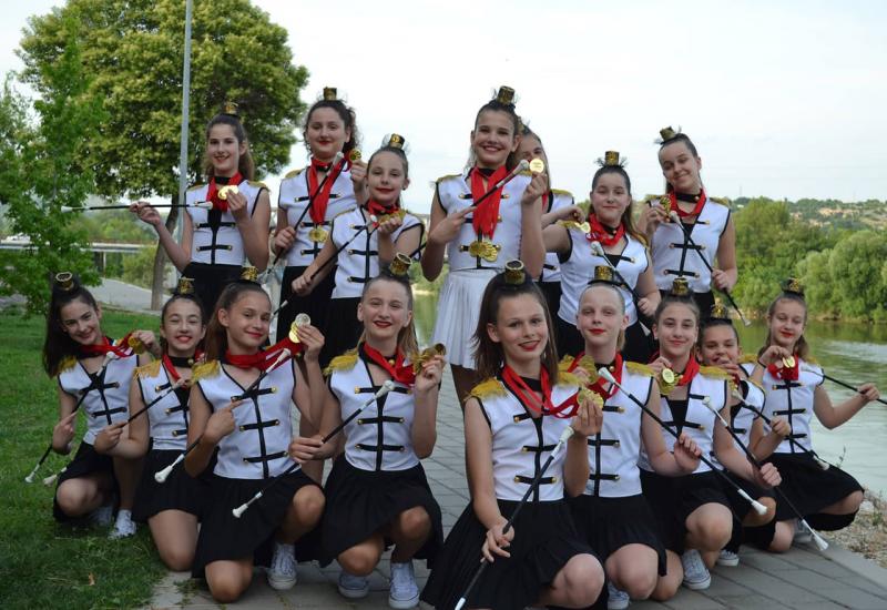 Čapljinske mažoretkinje se okitile medaljama na mažoret natjecanja