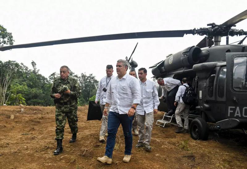 Napadnut helikopter kolumbijskog predsjednika