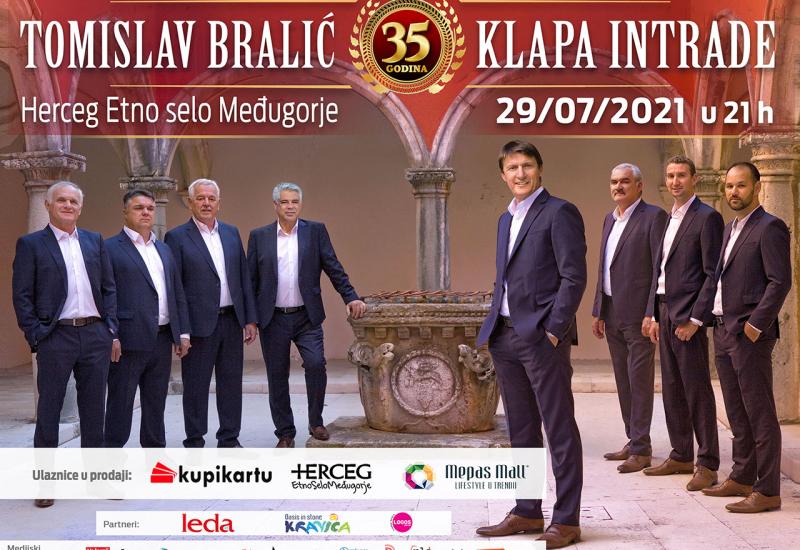 Koncert u Hercegovini: Tomislav Bralić i klapa Intrade slave 35 godina karijere!