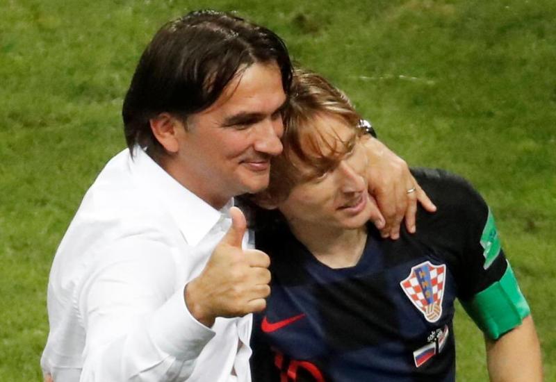 Zlatko Dalić i Luka Modrić - Hrvatska protiv Rusije na Poljudu