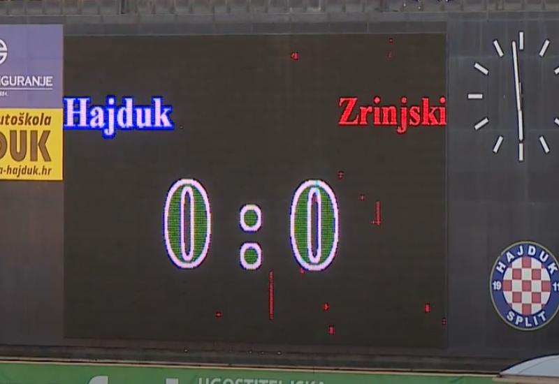 Potvrđeno: Hajduk i Zrinjski na Poljudu u večernjem terminu