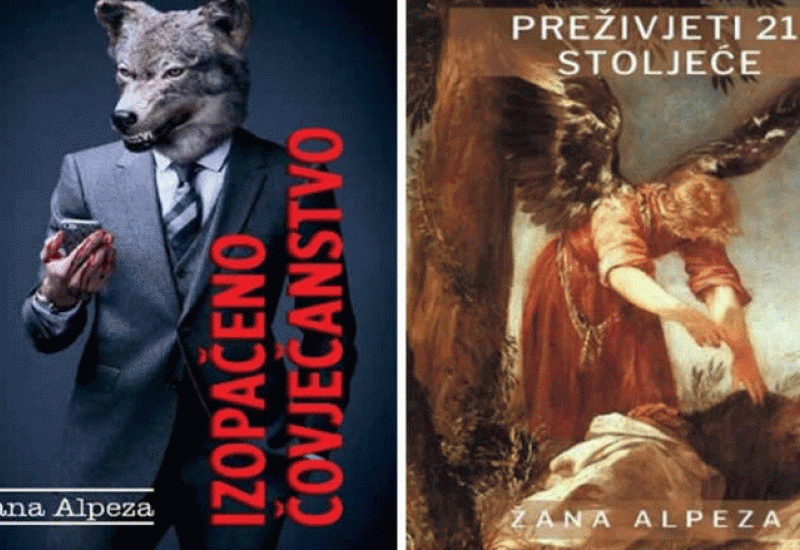 Promocija knjiga Žane Alpeze pred Livnjacima -  „Izopačeno čovječanstvo“ i „Preživjeti 21 stoljeće “ Žane Alpeze pred Livnjacima