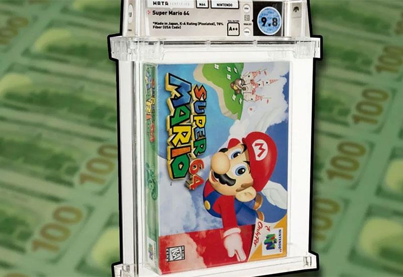 Super Mario prodan za 1,56 milijuna dolara