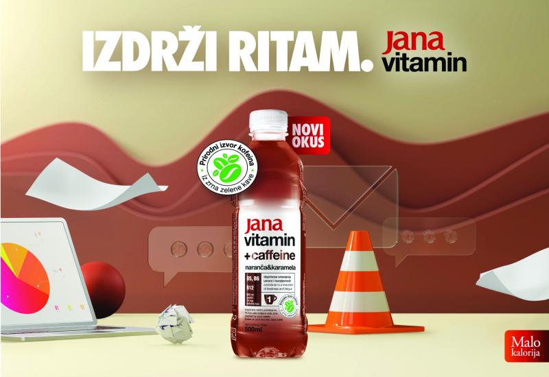 Jana vitamin s kofeinom - nova članica Jana vitamin obitelji