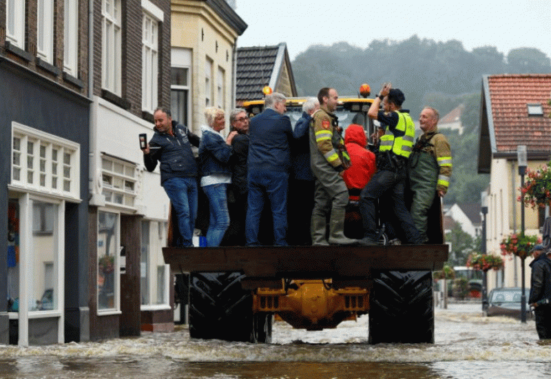 Evakuacija u Nizozemskoj zbog poplava - Evakuacija u Nizozemskoj zbog poplava