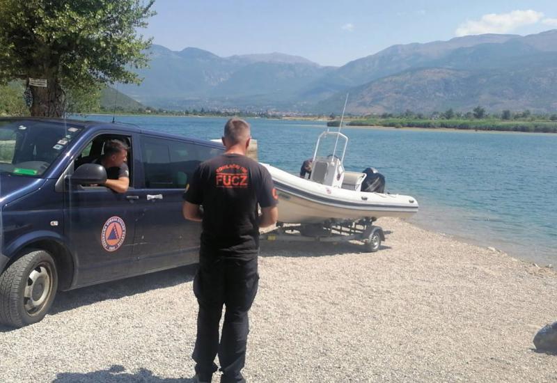 Ronioci FUCZ uključili se u potragu za utopljenikom u Mostarskom jezeru - Ronioci FUCZ uključili se u potragu za utopljenikom u Mostarskom jezeru