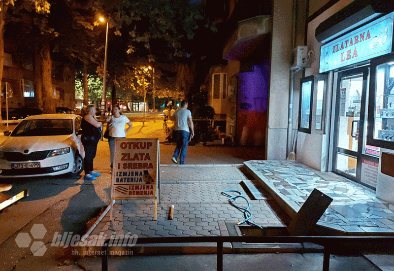 Jednomjesečni pritvor osumnjičenom za pljačku zlatarne u Mostar