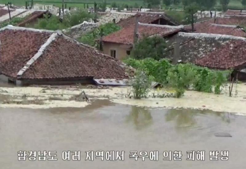 Poplave u Koreji | Foto: KCTV - Kiše i poplave pogodile Sjevernu Koreju
