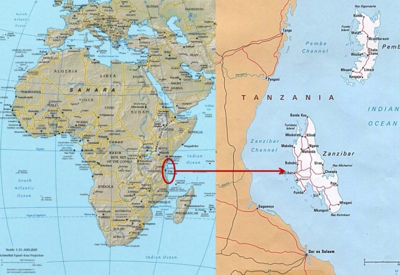Zanzibar je danas dio Tanzanije - Prije 125 godina vodio se najkraći rat u povijesti