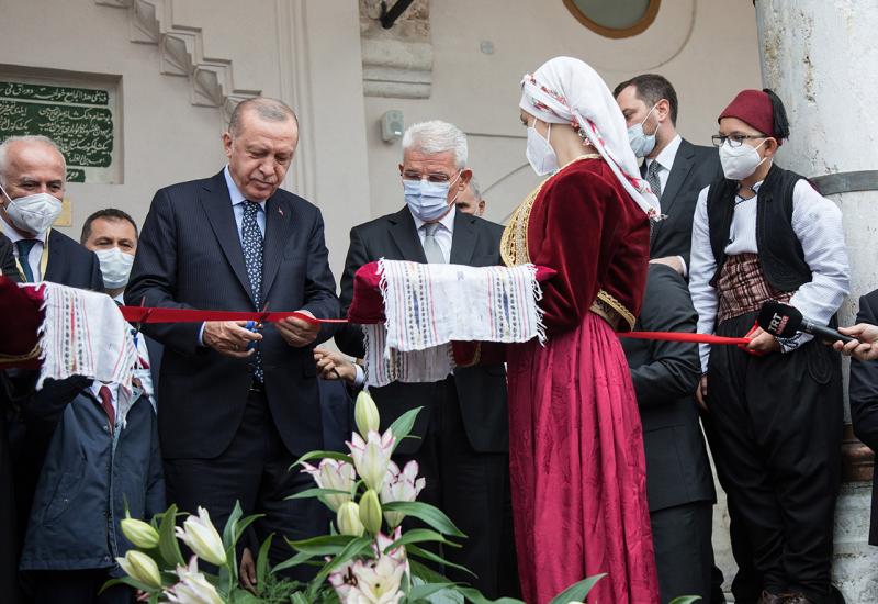 Erdogan svečano otvorio Baščaršijsku džamiju