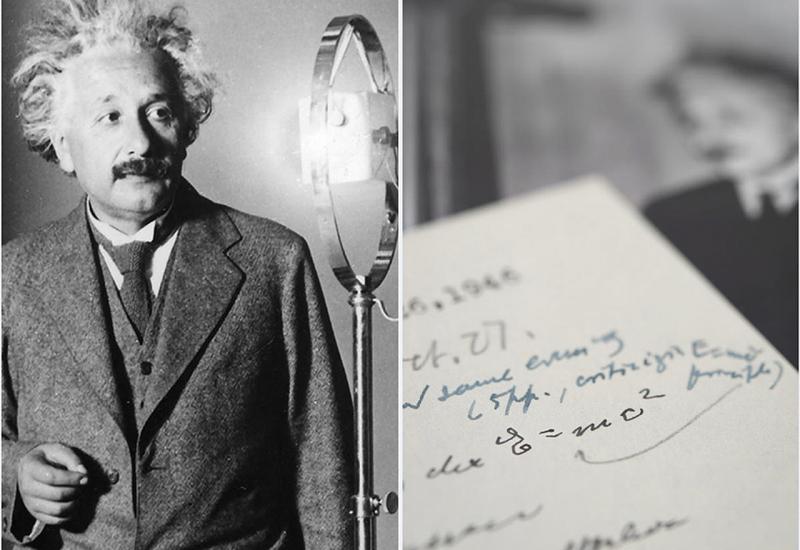 Einsteinov rukopis vezan uz opću teoriju relativnosti na aukciji