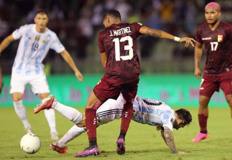 Messi zamalo ostao bez noge u pobjedi Argentine nad Venezuelom