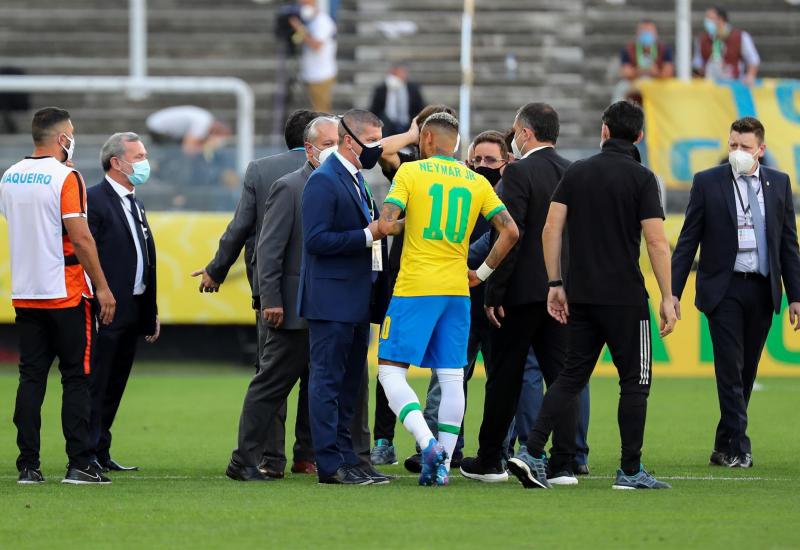 Prekinuta je utakmica između Brazila i Argentine - Utakmica Brazila i Argentine otkazana zbog Covida