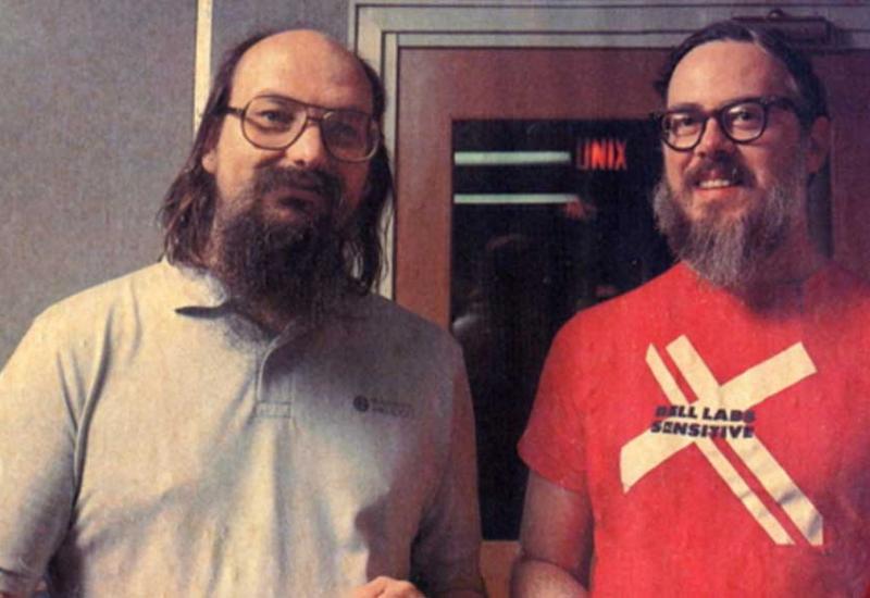 Ken Thompson i Dennis Ritchie, tvorci Unixa - On je vjerojatno najveća legenda u svijetu programiranja
