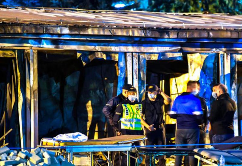 Tetovo: Dvanaest osoba bori se za život nakon požara u covid bolnici