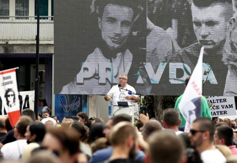 U Sarajevu održani prosvjedi 'Pravda za Dženana i Davida'