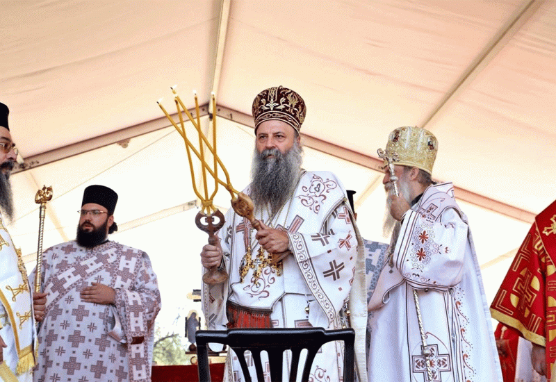 Patrijarh Porfirije pozvao vjernike na molitvu za mir u Ukrajini 