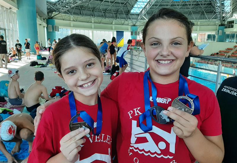 Ajna Talić i Danja Alikalfić do medalja na plivačkom mitingu u Sarajevu 