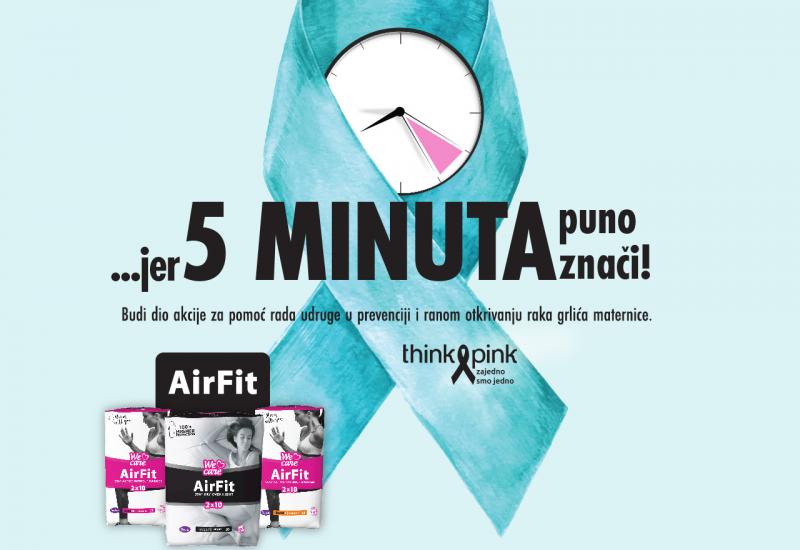 Violeta donirala sredstva udruzi Think Pink: Zajedno smo jedno u borbi protiv raka grlića maternice