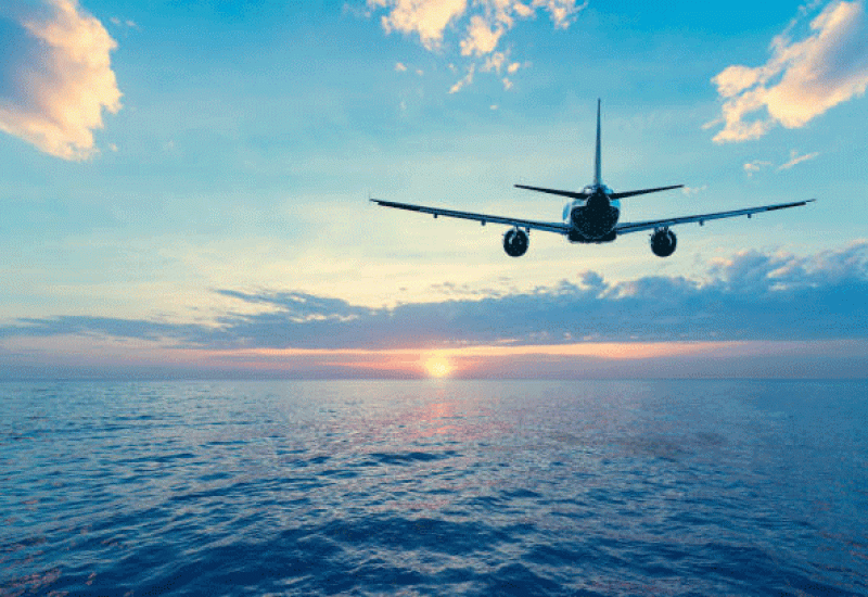 Ilustracija - Zašto avioni izbjegavaju let preko Tihog oceana