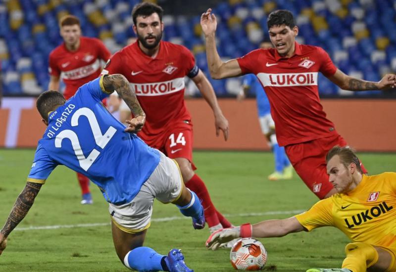 Mosokovski Spartak svladao je kao gost Napoli 3:2 - Spartak srušio Napoli, Legija porazila Leicester