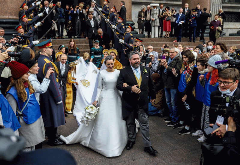 Prvo kraljevsko vjenčanje u Rusiji nakon više od 100 godina