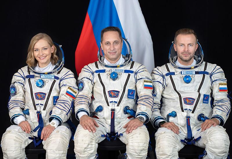 Julia Peresild, Klim Šipenko i Anton Škaplerov - Rusi snimaju film u Svemiru