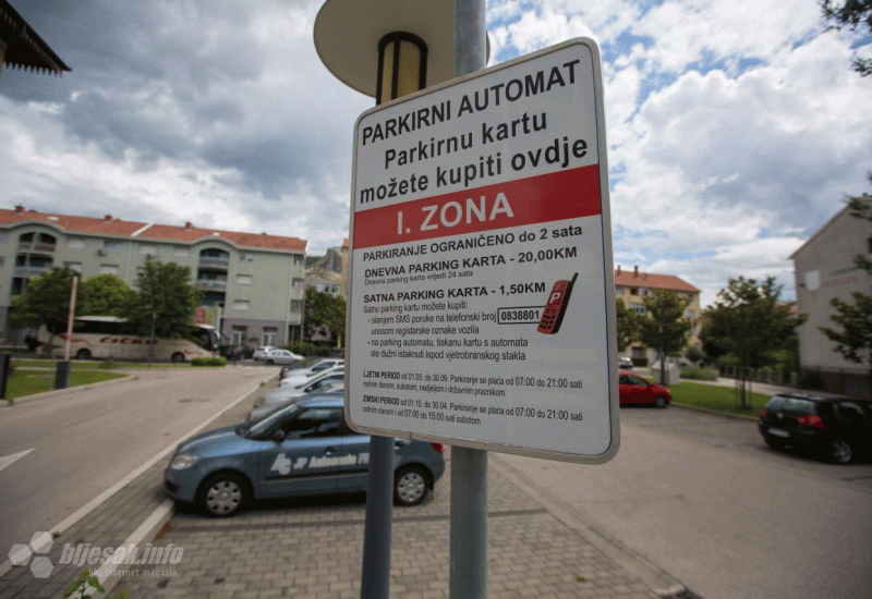 Prolongiran početak naplate parkiranja u Mostaru