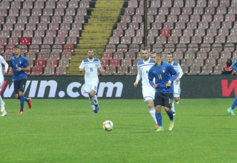 Italija golovima iz prekida savladala u Zenici mlade nogometaše BiH