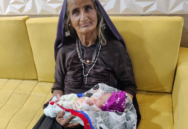 Jivunben Rabari  - U 70. godini postala majka