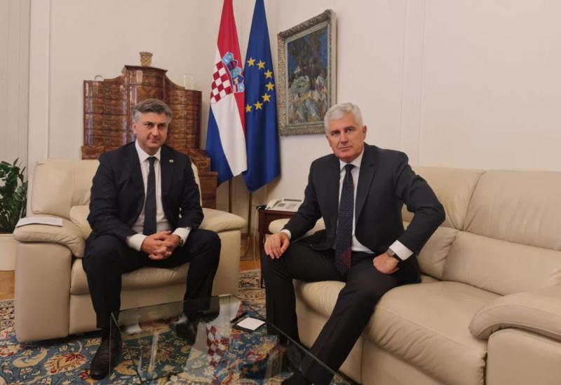 Čović i Plenković: Hrvati u BiH se ne osjećaju dobro 
