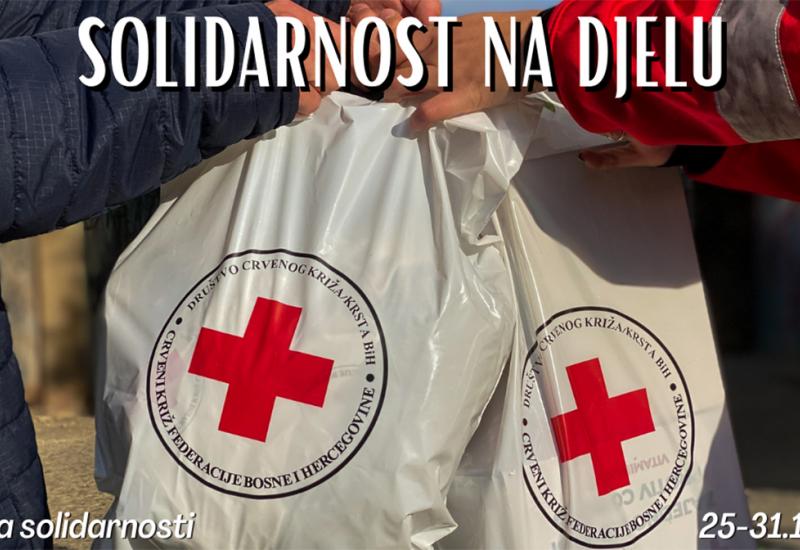 Tjedan solidarnosti Crvenog križa FBiH: Pomozimo našim sugrađanima u potrebi