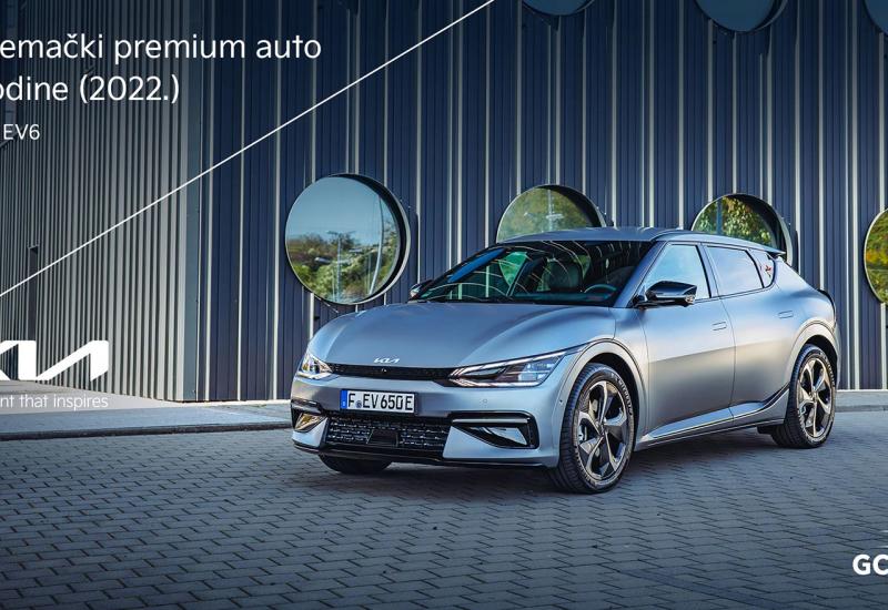 Kia EV6 krunisan kao Njemački premium auto 2022. godine - Kia EV6 krunisan kao Njemački premium auto 2022. godine