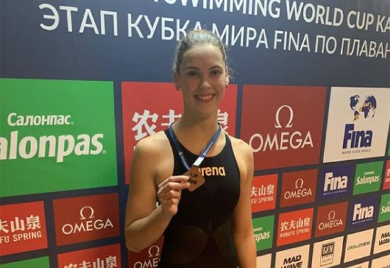 Lana s medaljom | Instagram - Bronca dolazi u Mostar!