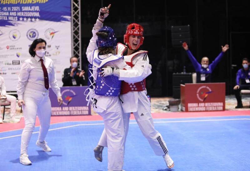 Nadina Mehmedović viceprvakinja Europe u taekwondou za juniore